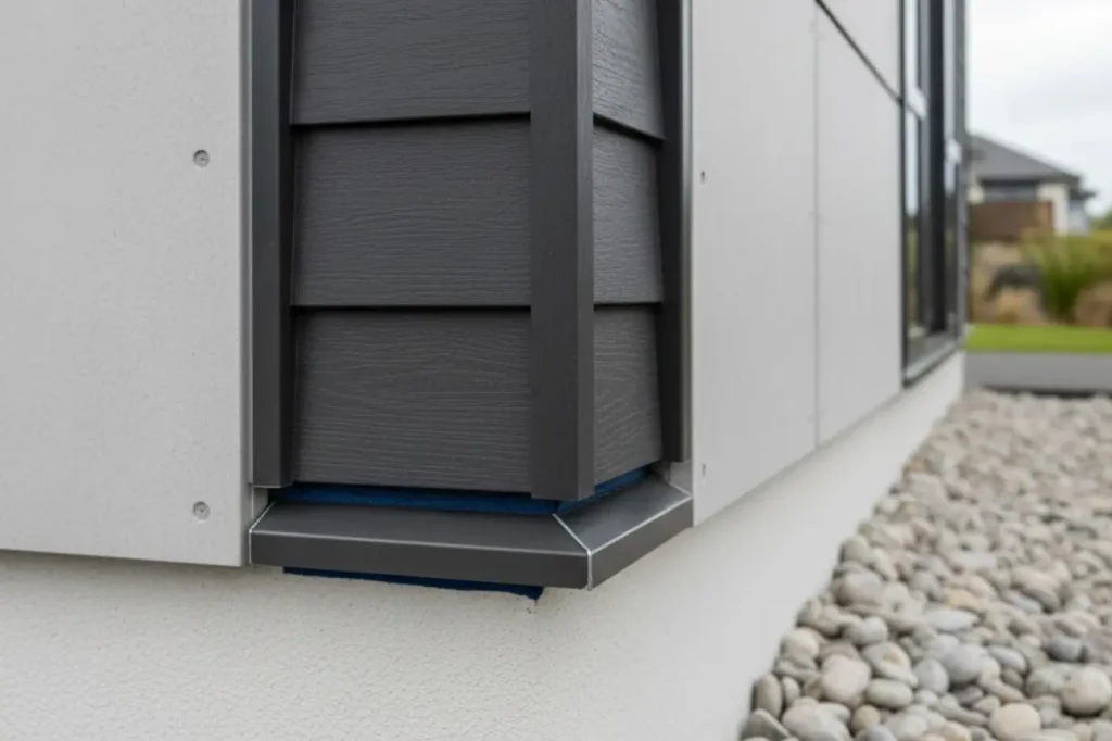 Home Recladding North Shore revealing insulation and cladding systems designed to improve energy efficiency.