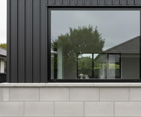 Home Recladding North Shore showcasing high quality horizontal cladding with clean lines and modern window detailing.